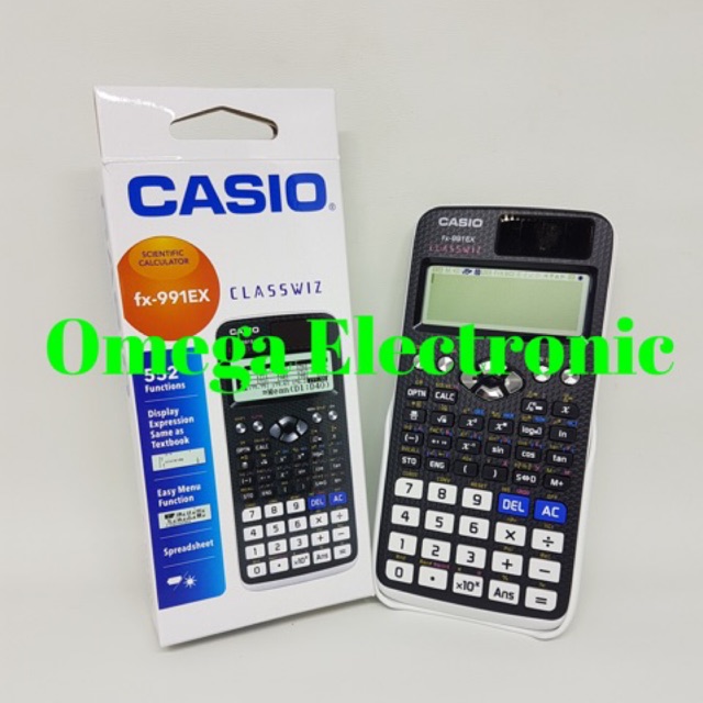 Casio FX 991 EX - Scientific Kalkulator FX-991EX Calculator Kuliah Ilmiah Sekolah