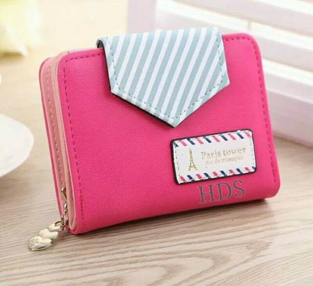 Dompet lipat mini salur amplop paris /domper model amplop/dompet wanita /dompet murah