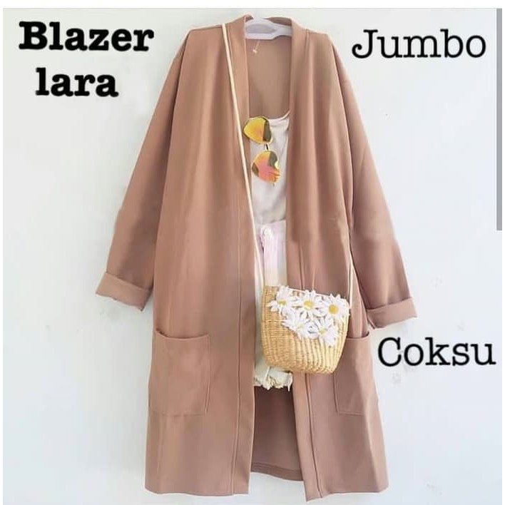 [Blezer Lara RO] blezer wanita babyterry var color