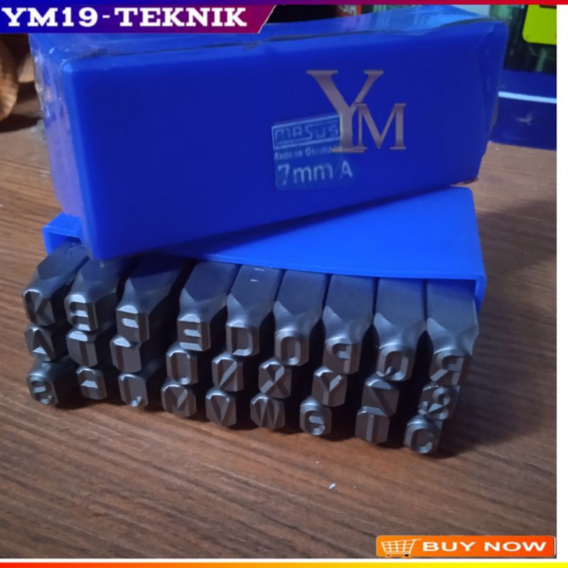 

Masus Ketok Huruf Dan Angka 7 mm Stamp Punch