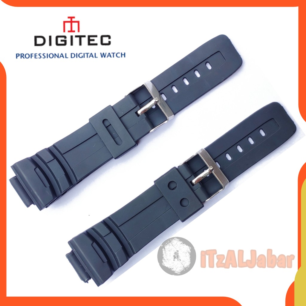 Tali jam tangan Digitec 3045 Rubber strap Tali jam Digitec 3045T