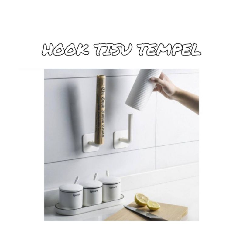 Hook Tempel Kuat Gantungan Tempel Super Kuat