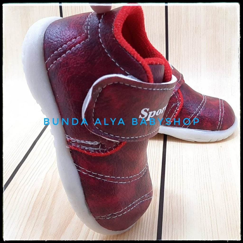 Sepatu Anak Laki Usia 1 2 3 4 Tahun MARUN Boots Anak Cowok Size 22 - 30