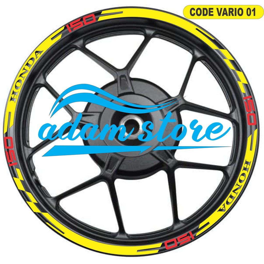 CODE VARIO  01 STIKER  MOTOR VARIO  STIKER  CUTTING VELG RIM 