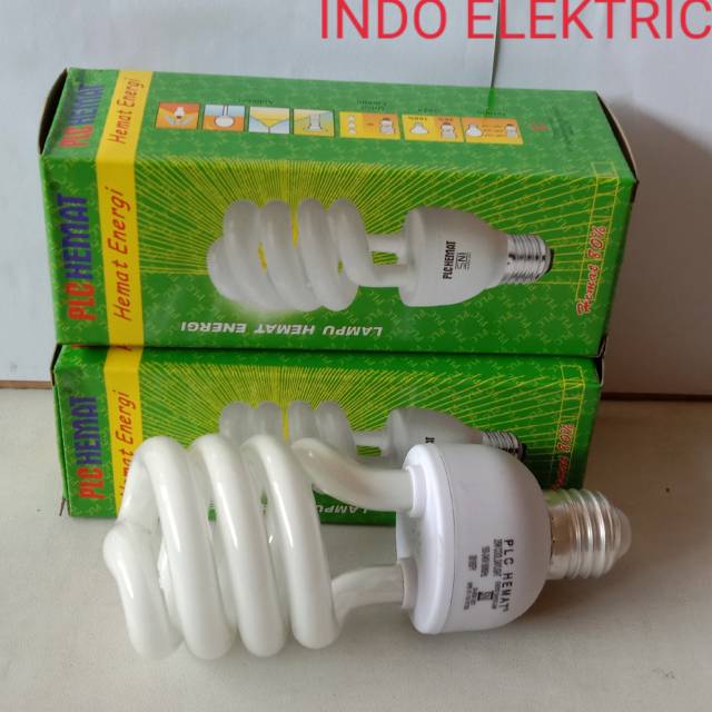 LAMPU PLC SPIRAL HEMAT TERANG SNI