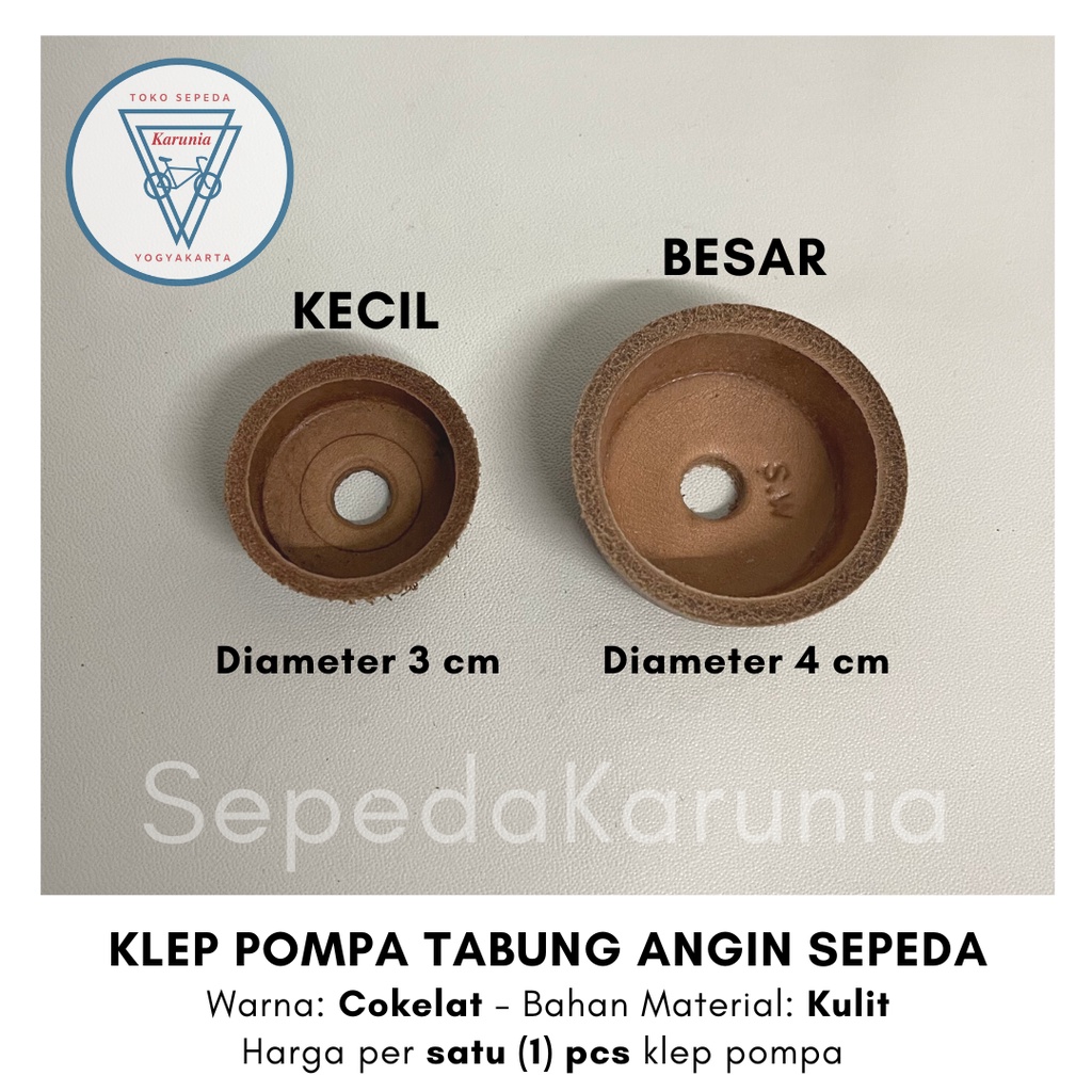 Kelep / Klep Pompa Tabung Angin Sepeda