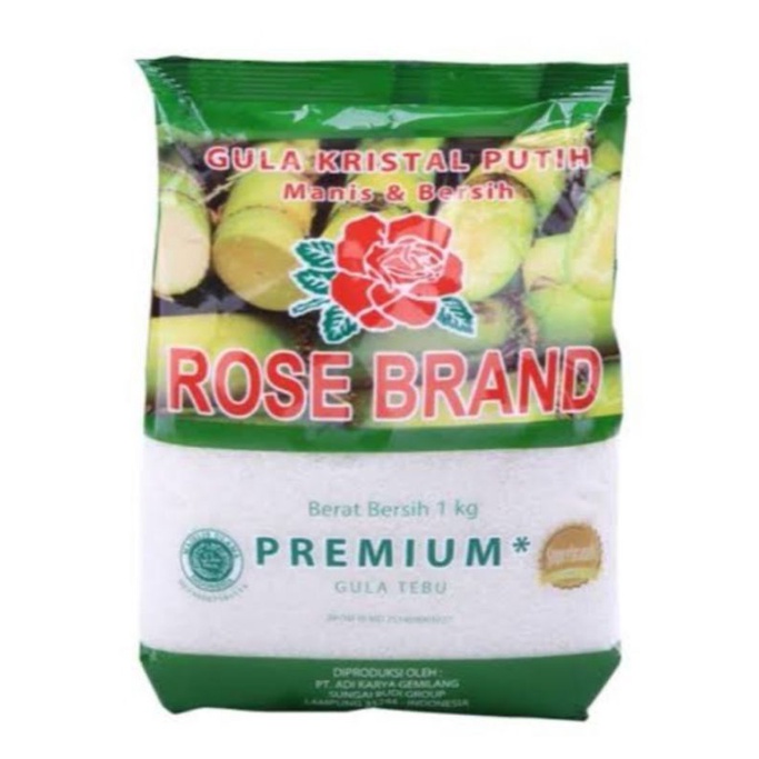 

gula pasir rose brand