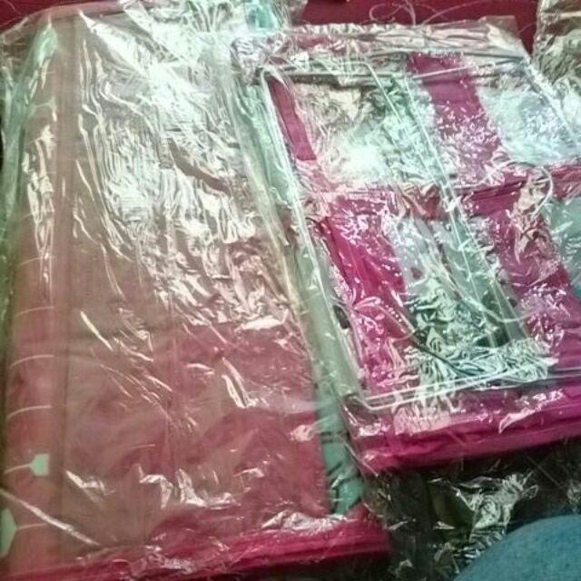Paket Rak Gantung Karakter (tas+sepatu+jilbab)