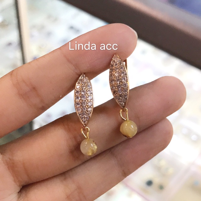 anting rambut sedana xuping swaroski