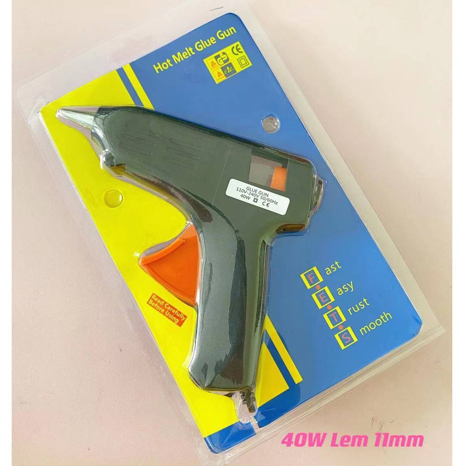 

Glue Gun HITAM 40 W Alat Lem Tembak 40 Watt HITAM