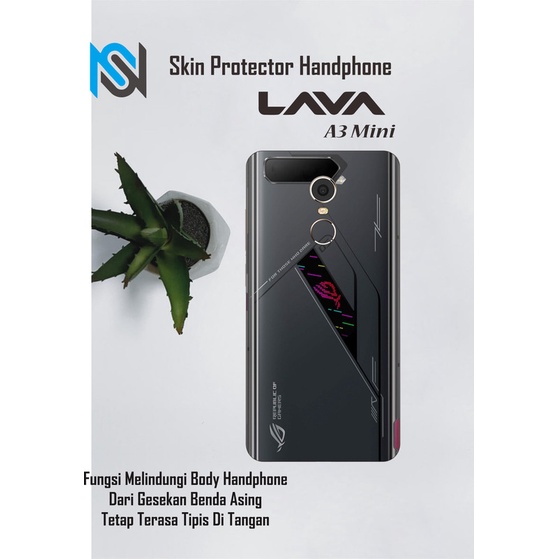 Isi 2pcs Garskin Hp Lava A3 Mini Motif rog 2 - Free Custom Motif