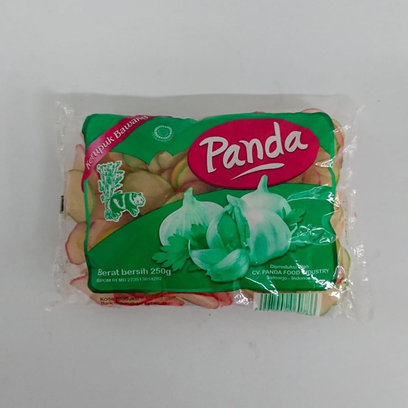 

Kerupuk Bawang Panda 250Gr/kerupuk warna warni/Kerupuk Nasgor