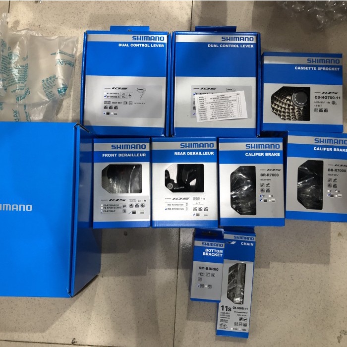GROUPSET 105 R7000 GROUP SET SHIMANO 105 11 SPEED 52 36 170 11 34 NEW