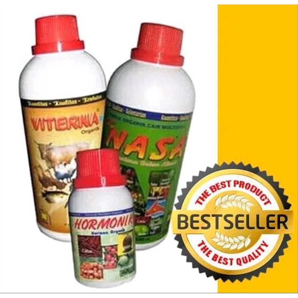 PAKET TERNAK ORGANIK NASA UNTUK KUDA- PENGGEMUK KUDA - HORMONIK - POC NASA - VITERNA - ORIGINAL NASA