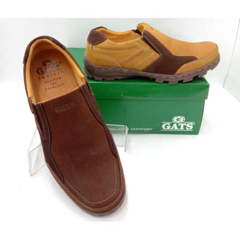 Sepatu kulit casual pria GATS TO 2206  Original