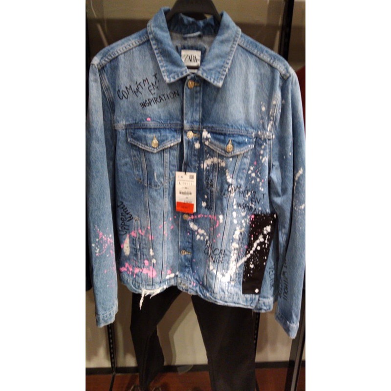 denim jackets zara