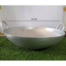 Wajan Aluminium Besar Asli Garut Diameter 60Cm Tebal & Anti Karat.