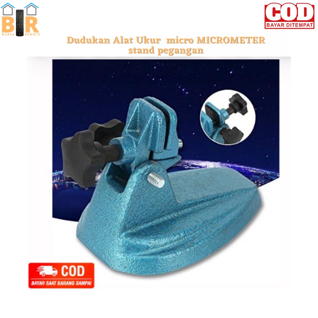 Dudukan Alat Ukur Micro MICROMETER Stand Pegangan