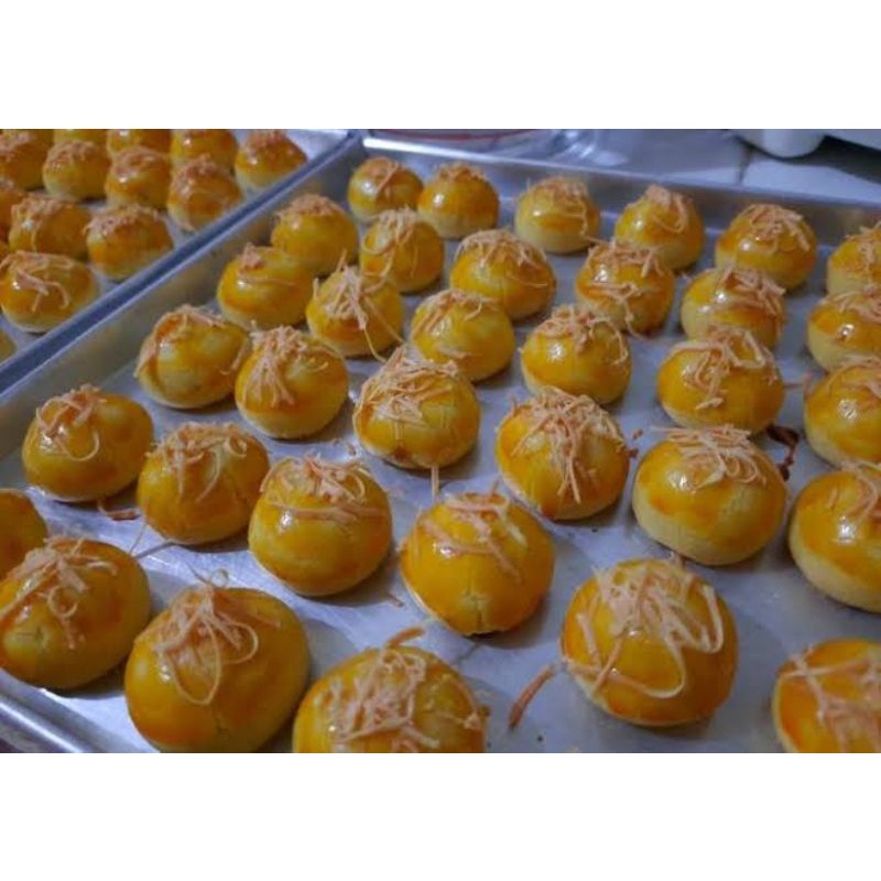 

Terlaris Kue Kering / nastar keju / Kue Nastar Nanas Isi 250 gram (1/4 Kg Per Toples)Murah Enak Hemat