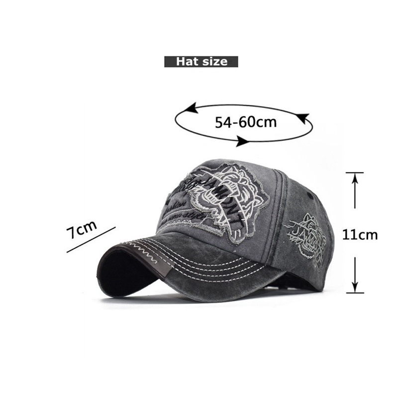 Topi Baseball Pria Fashion Cap Topi Jamont Tiger