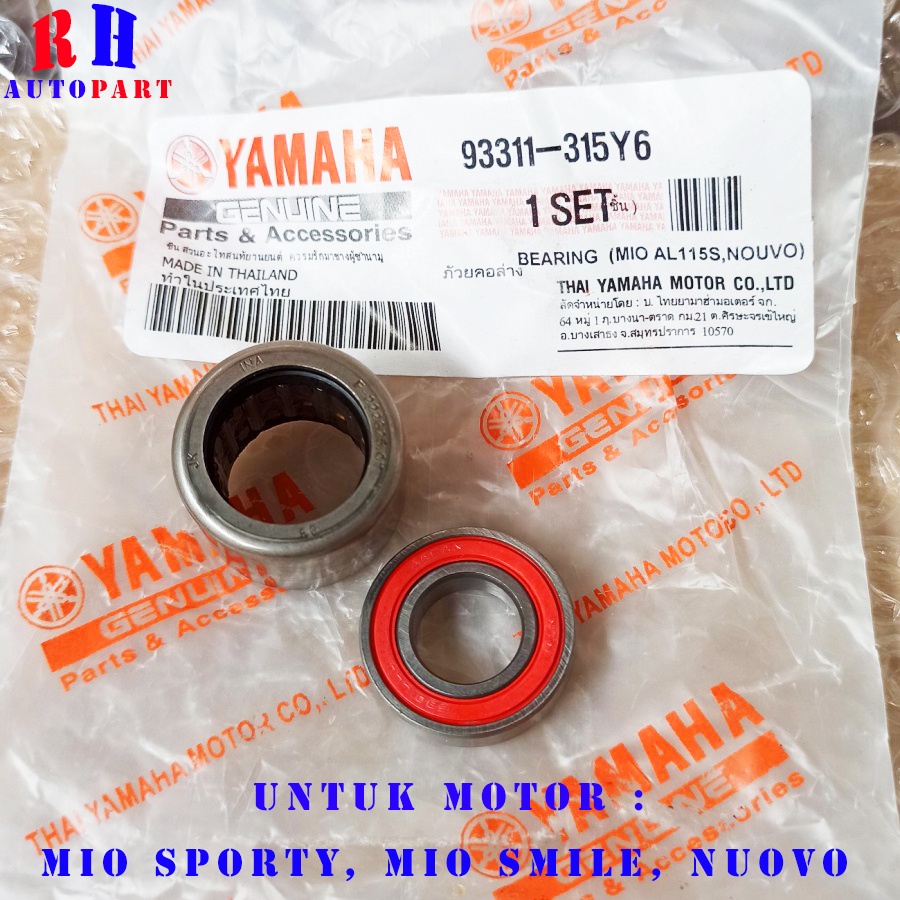 BEARING PULLY MIO SPORTY BEARING PULLY MIO SMILE NUOVO BEARING PULY MIO BEARING PULY MIO SPORTY BEARING PULLY MIO 5TL 93311-315Y6