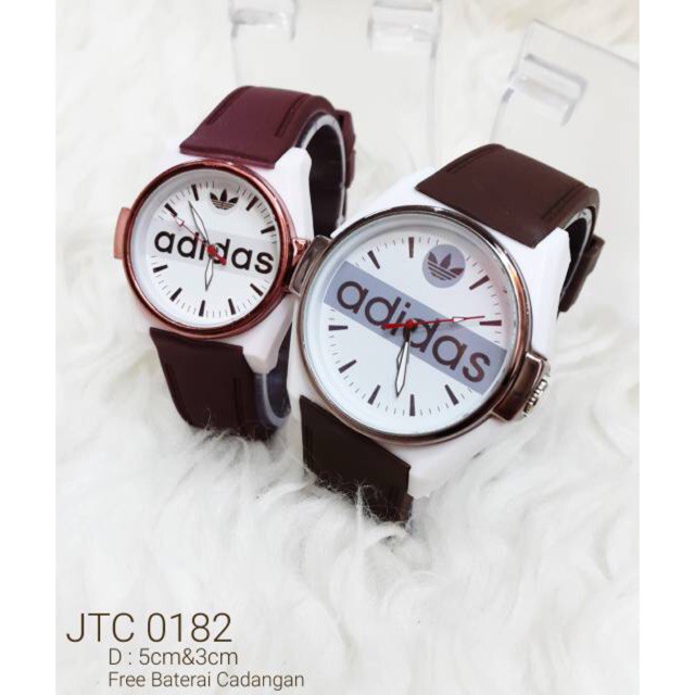 Jam Tangan Couple Sporty Jam Tangan Pasangan GRATIS BATERAI CADANGAN