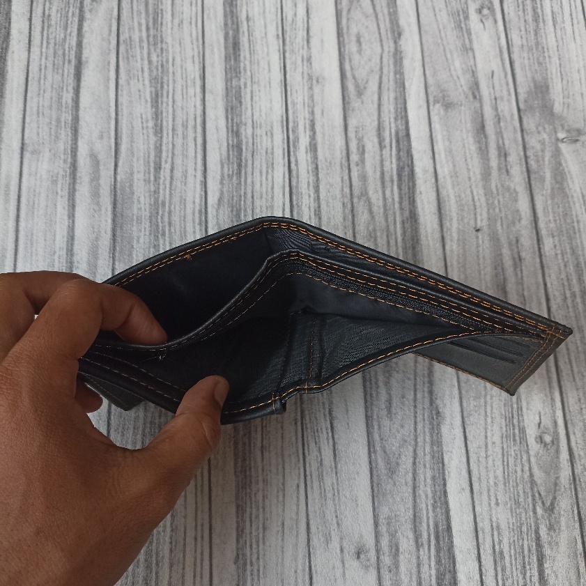 Dompet Lipat Pria Kulit Pu Men Wallet D08