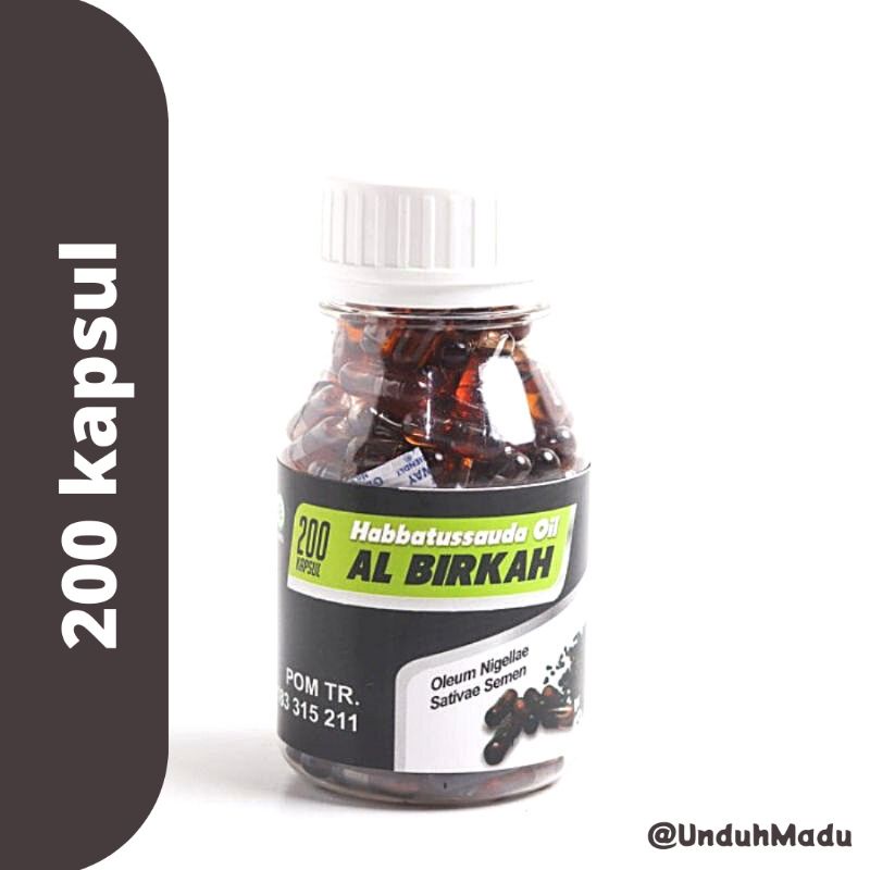 Habbatussauda Oil Kapsul