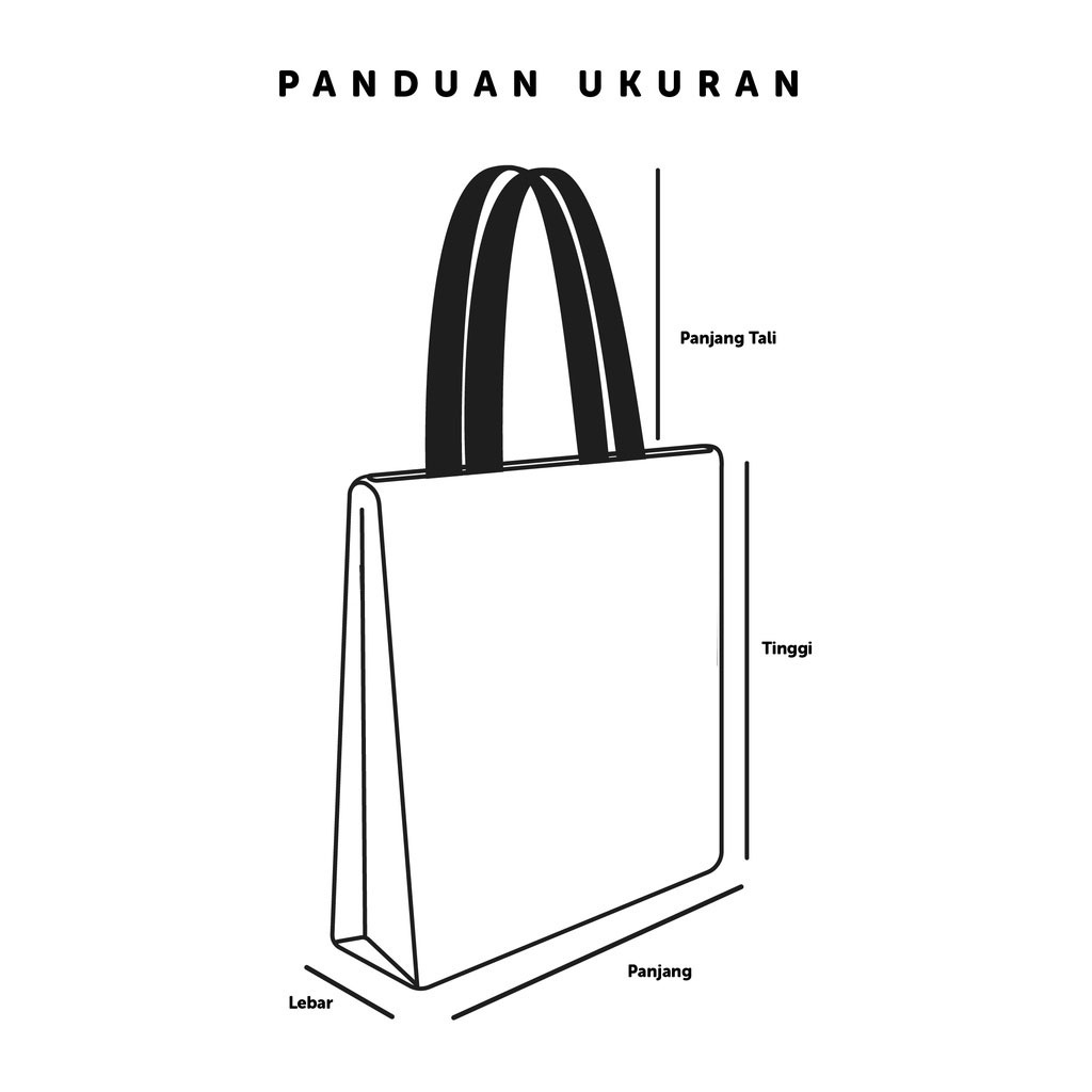 Totebag Kanvas Pria Wanita Tote Bag Goro no Mi