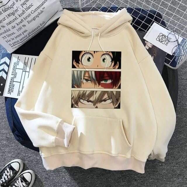 Sweater Hoodie CHARACTER Anime MY HERO ACADEMIA Jumper