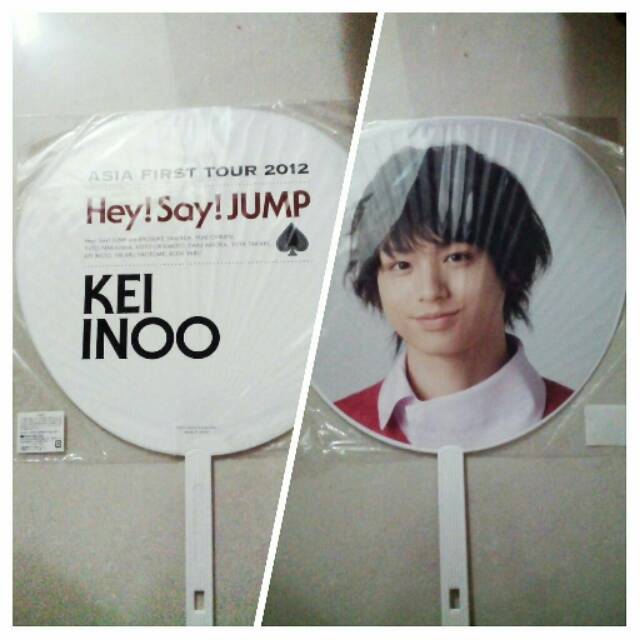Official uchiwa Inoo Kei Hey say jump