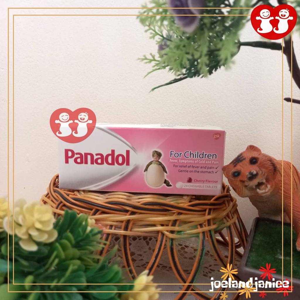 Panadol for Children 24 Chewable Tablets Singapore - PANADOL ANAK