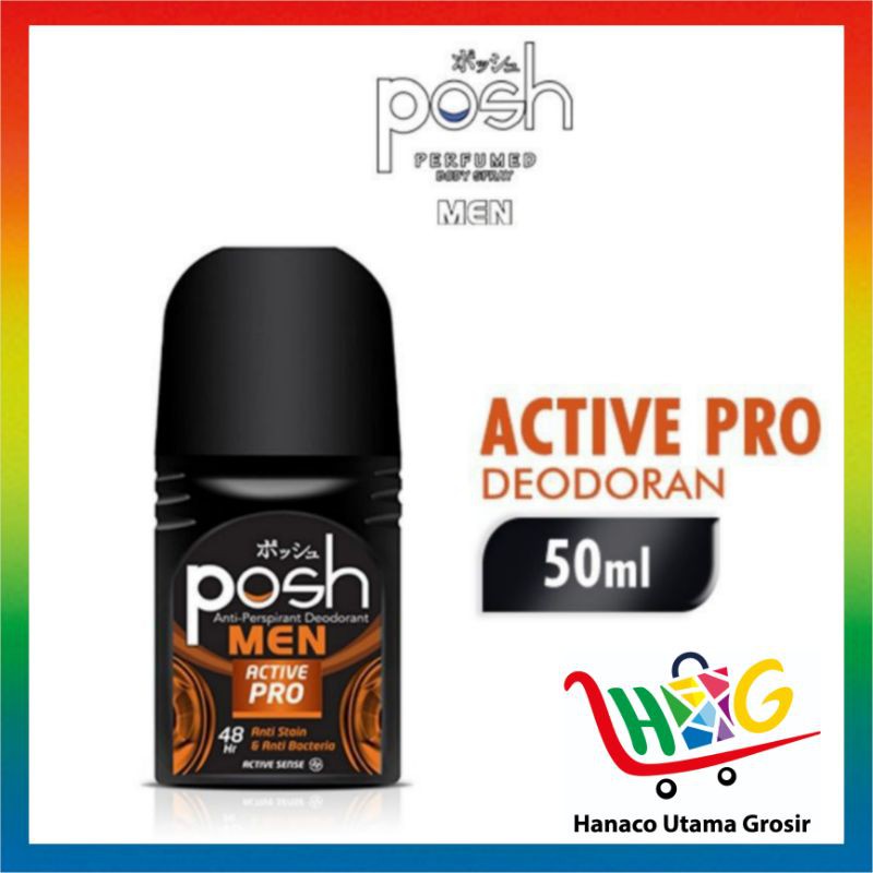 Posh Roll On Men Active