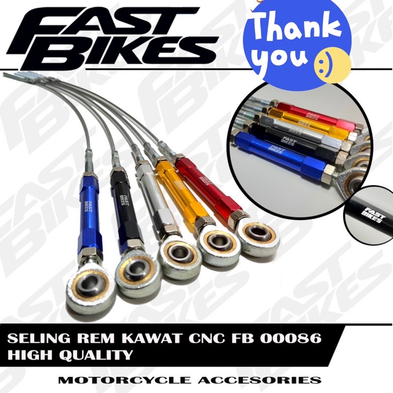 SELING REM Fast Bikes/ Tali Rem Belakang  Fast Bikes Tromol NONDISC Universal