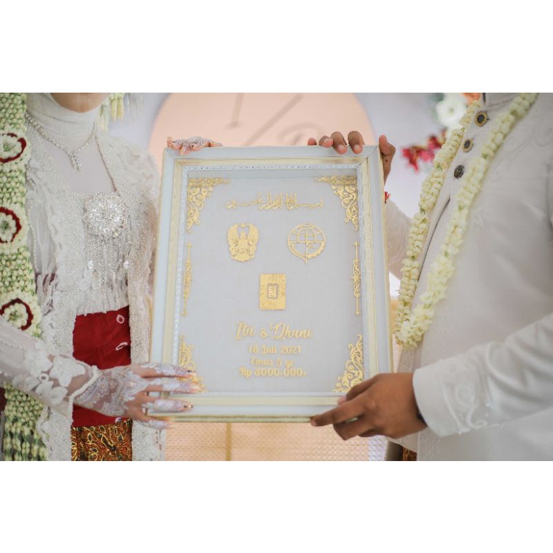 MAHAR LOGO FULL AKRILIK | MAHAR COSTUM LOGO TNI | SESERAHAN MAHAR SIMPLE