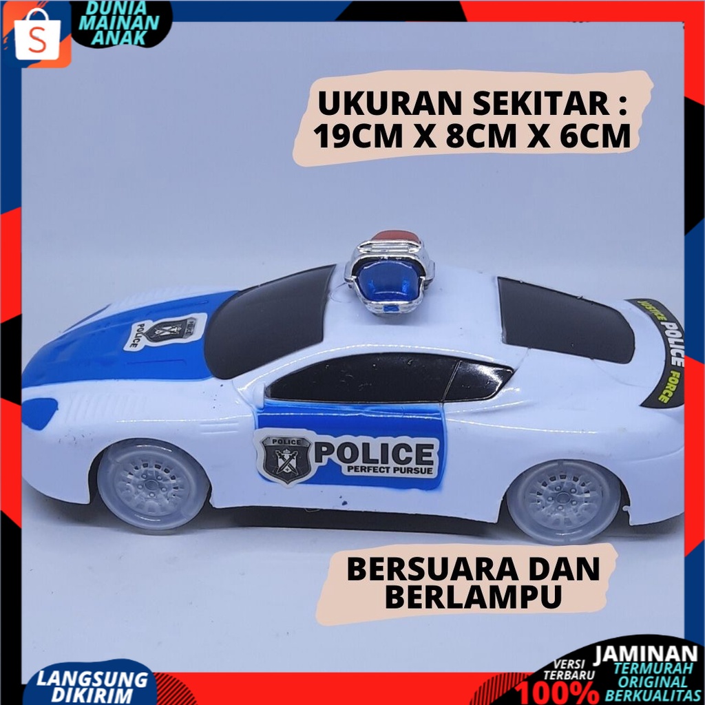 (PROMO) Mainan Mobil Polisi baterai super police car Ada Musik Dan Lampu ST22-C20 MURAH