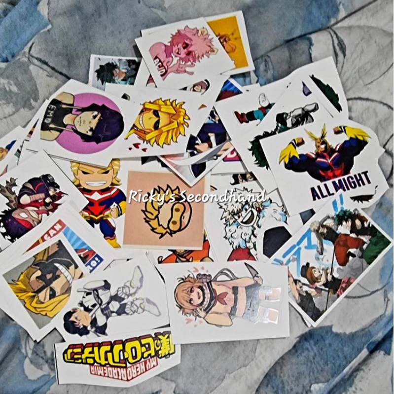 

30pcs sticker my hero academia Waterproof Anti Air mha stiker Boku no Hero Academia bnha anime