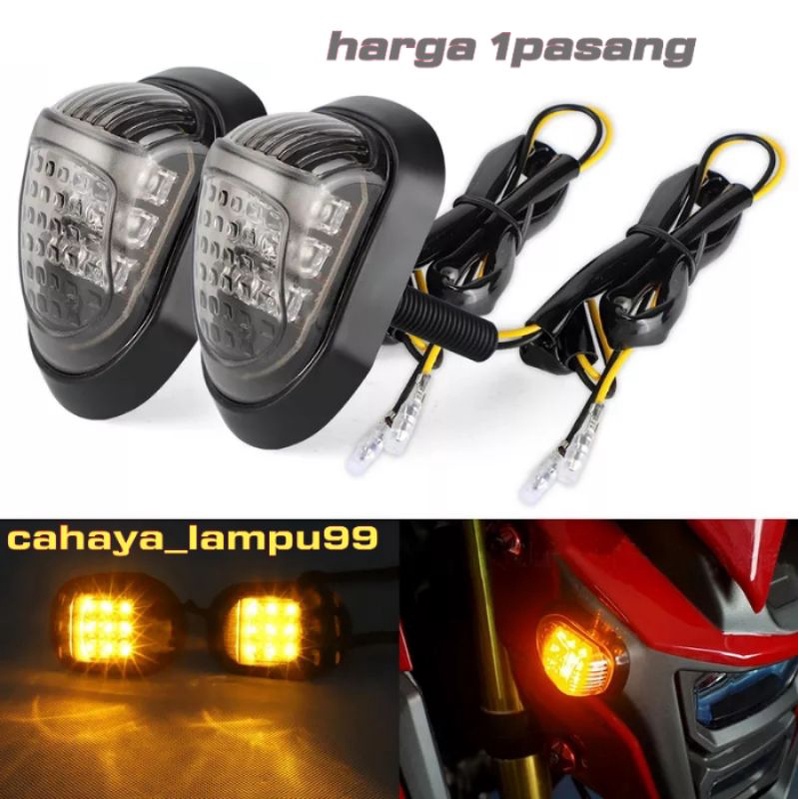 SEIN SEN TEMPEL KODOK SEIN TEMPEL LED UNIVERSAL NINJA R RR MONO KLX R15