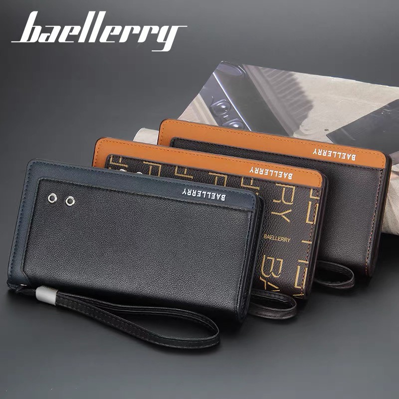 Baellerry Dompet Pria Panjang Dompet Cowok Import Dompet Tali Cowok