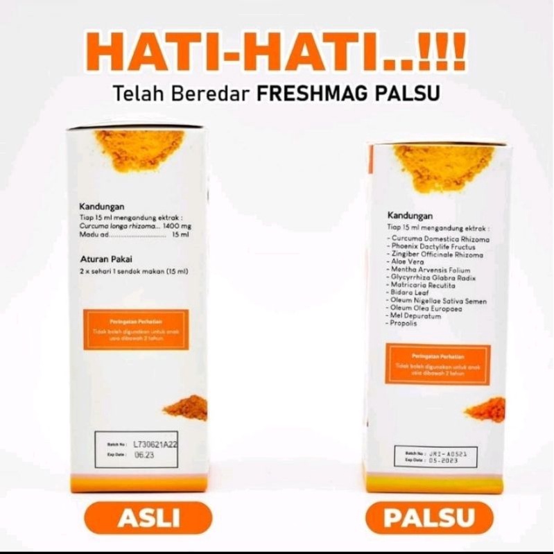 

FRESHMAG – Madu Herbal Atasi Masalah Maag & Asam Lambung