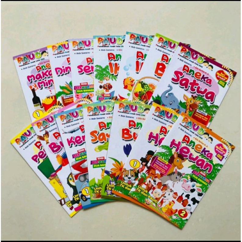 

Buku Seri Mewarna PAUD