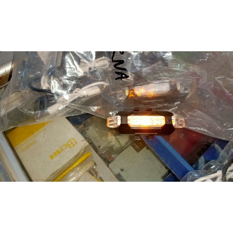 Lampu LED sepeda USB