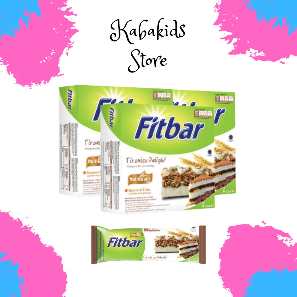 Fitbar Snack Sehat Multigrain Single Pack 24gr - Kabakids Store