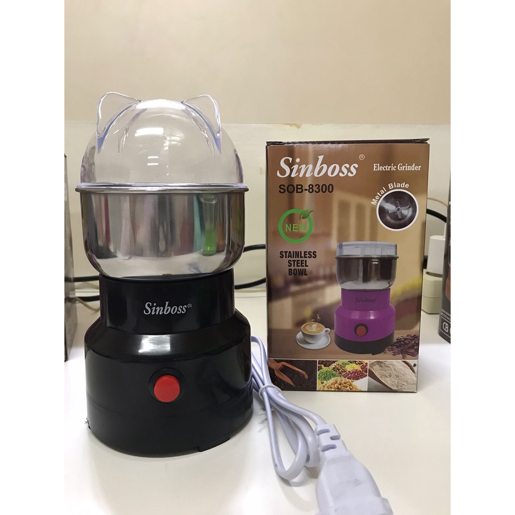 Alat Blender/Penggiling/Gilingan Kopi/Kacang-kacangan/Bumbu dapur kering/Biji Listrik - Electric Grinder Multipurpose