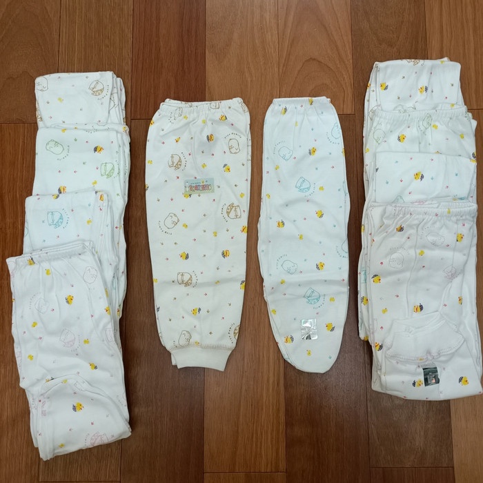 Celana Bayi Panjang Terbuka / Tertutup Newborn Merk Shankusen 6pcs