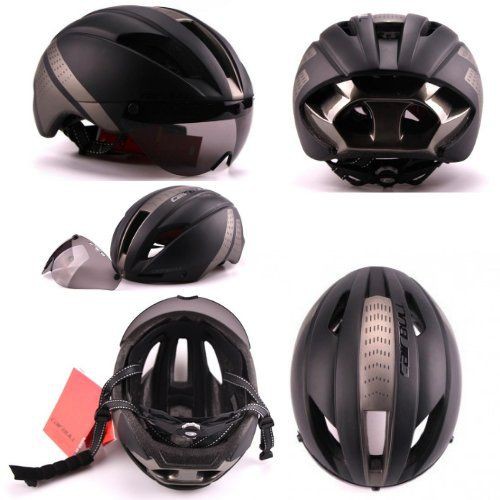 Helm Sepeda Kacamata Lens Bike Glass Helm Cairbull Black J5SE02KY 111