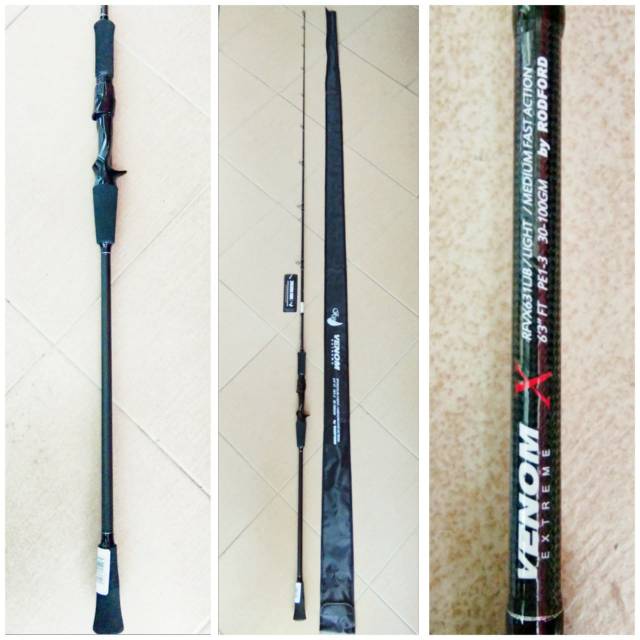 JORAN ROD FORD VENOM EXTRENE RFVX631LJB PE 1-3 OVERHEAD