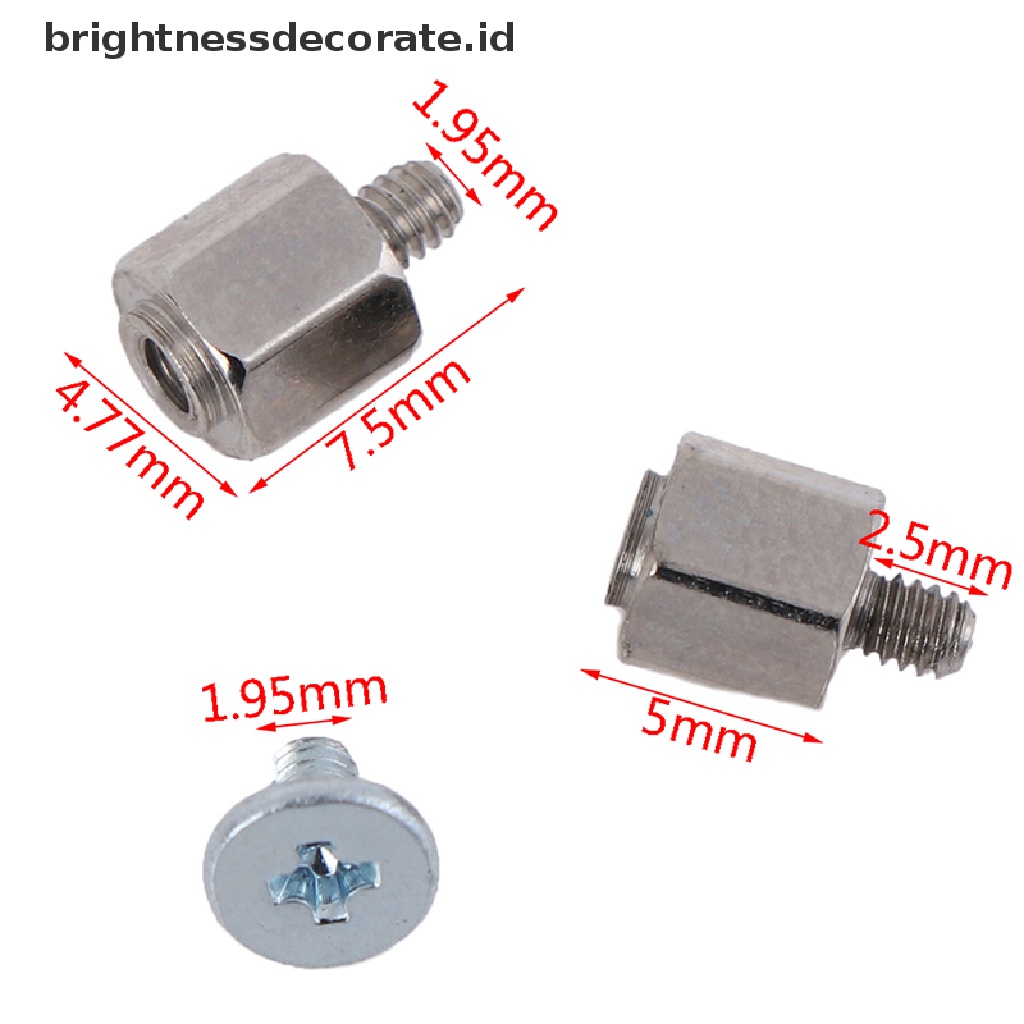 [birth] 10Set Hand Tool Mounting Stand Off Screw Hex Nut for A-SUS M.2 SSD Motherboard [ID]