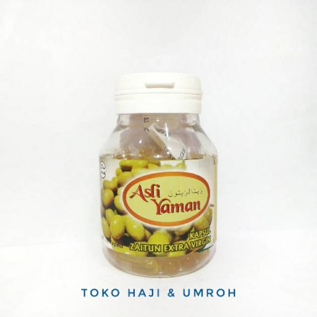 Zaitun Extra Virgin Asli Yaman 70 kapsul