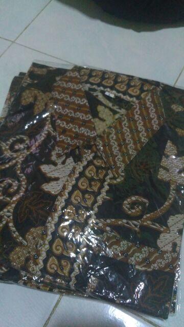 Bswart Batik Hrb026 Kenongo Hem Pendek Padi Pekalongan M L Xl Batik Pria Murah Modern Grosir Batik